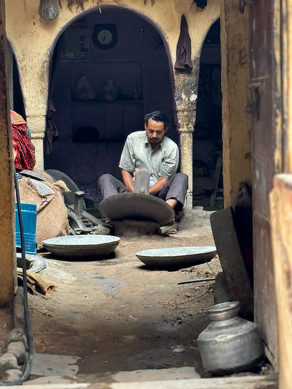 Brass Utensil Making2